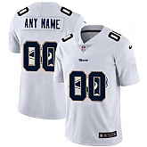 Nike Rams Customized White Team Big Logo Vapor Untouchable Limited Jersey Dyin,baseball caps,new era cap wholesale,wholesale hats